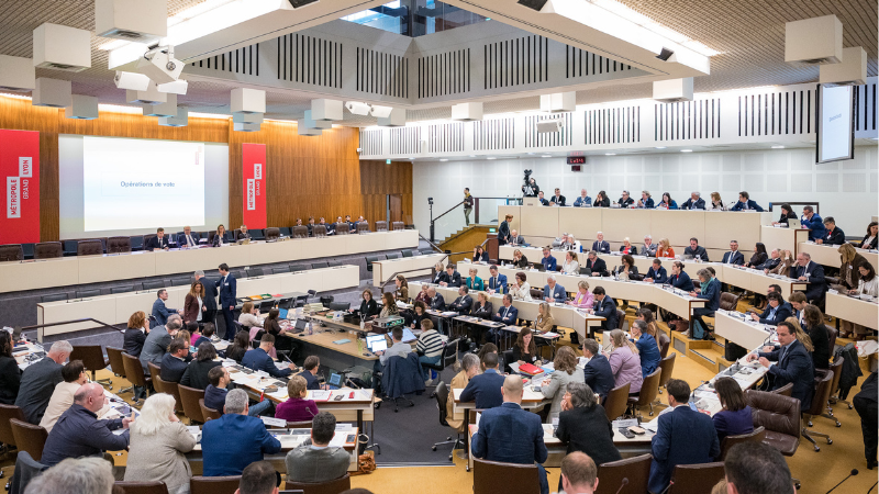 Véronique Sarselli, élue Présidente de la Métropole de Lyon